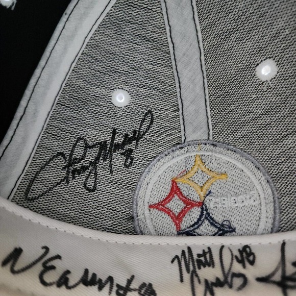 Pittsburgh Steelers 2004 Training Camp Hat Cap Signed St. Vincent College - Picture 4 of 4